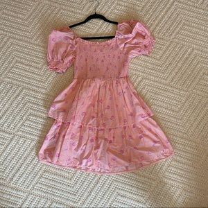 LoveShackFancy (Target) mini pink dress